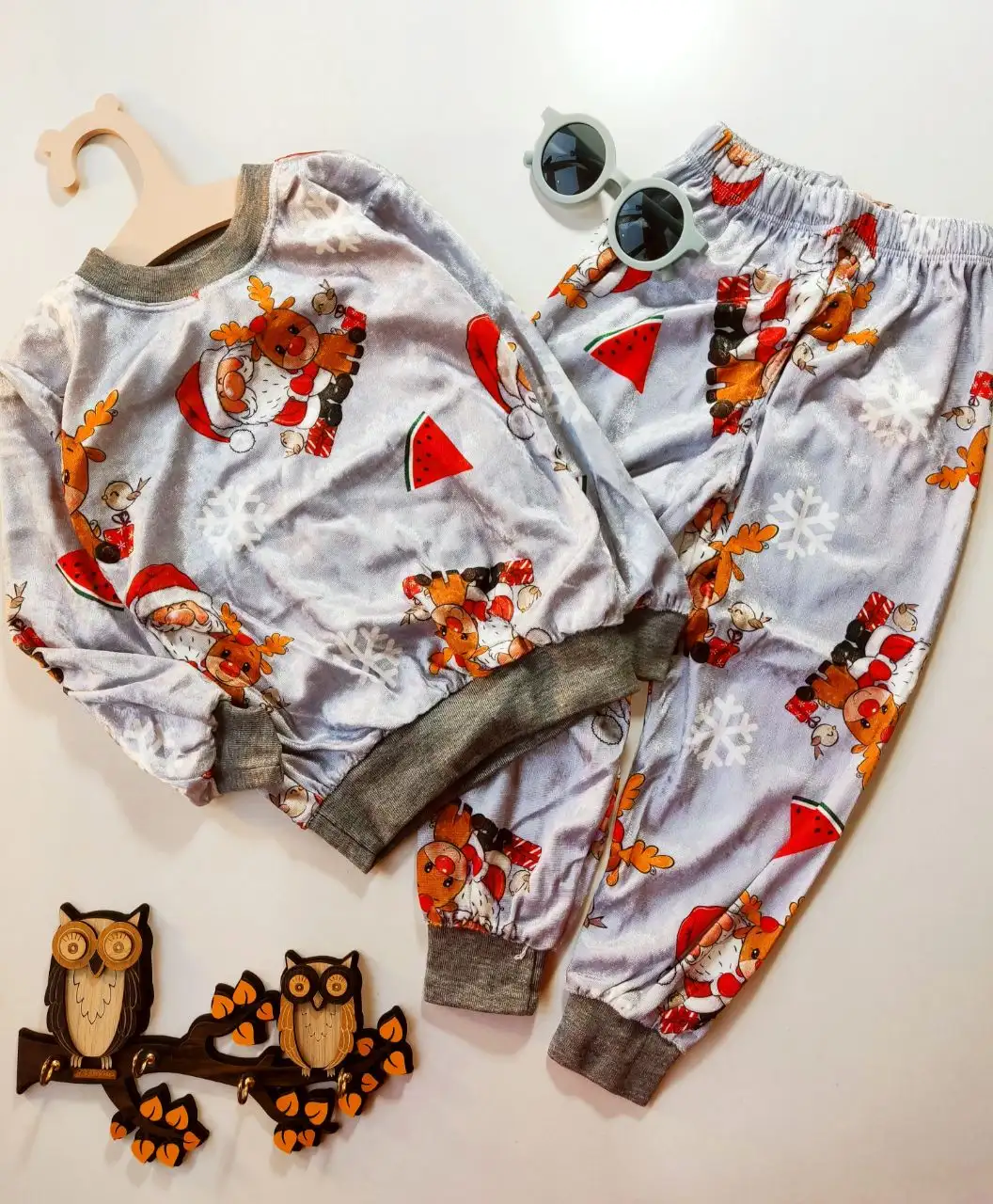 ست مخمل کریسمسی