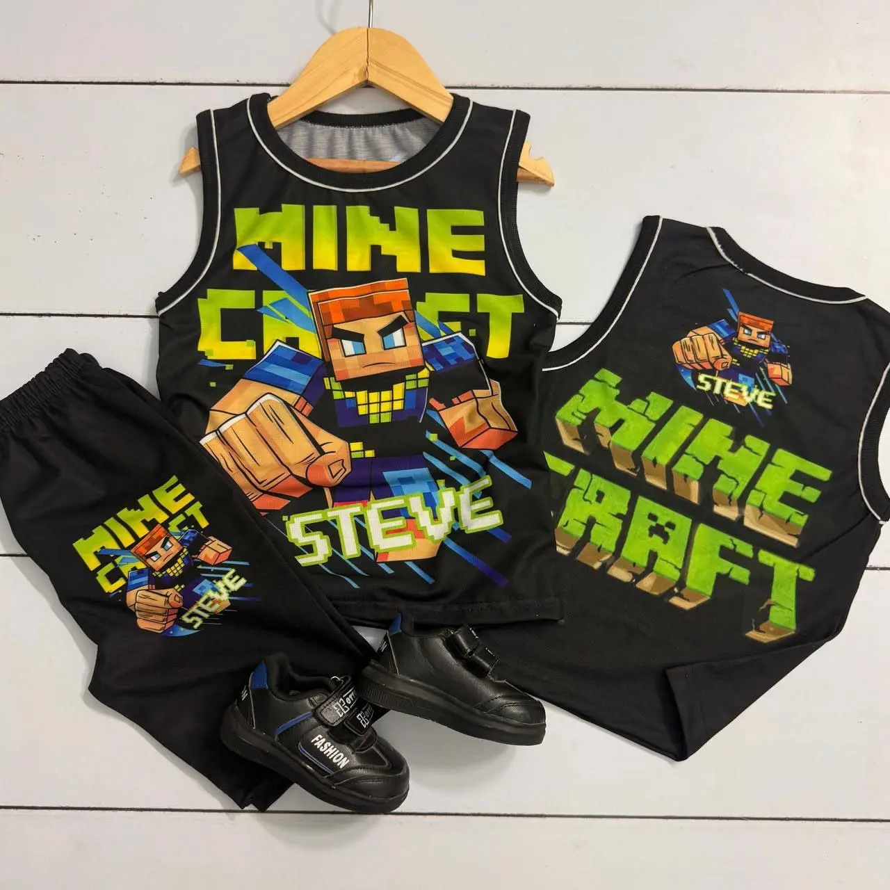 تاپ شلوارک ماینکرافت